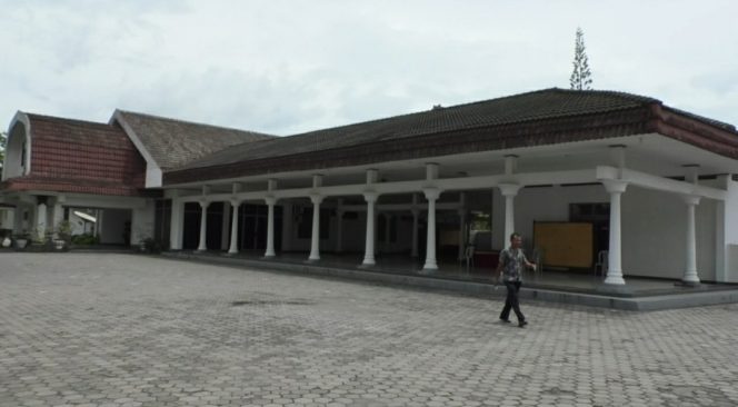 
 Foto: Inilah kondisi pendopo Bupati Lombok Timur yang akan di rehab .