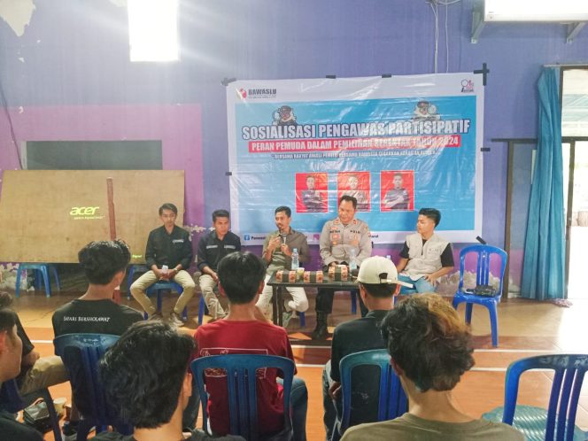 
 Awasi Pilkada, Panwascam Sakra Barat Gandeng Pemuda Sukseskan Pilkada 2024