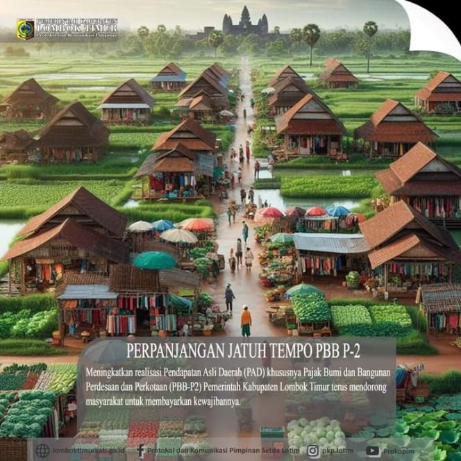 
 Pemda Lotim Perpanjangan Jatuh Tempo PBB P-2