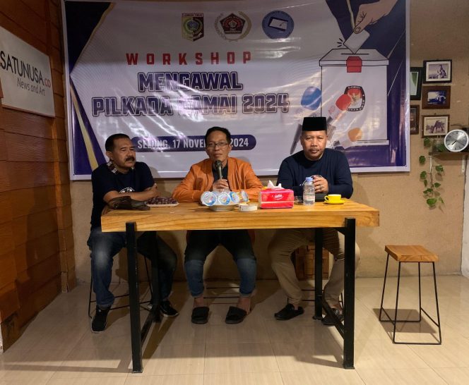 
 PWI dan FWMO Gelar Workshop Mengawal Pilkada Damai 