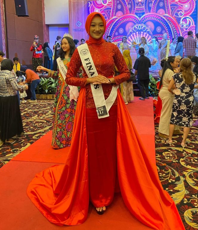 
 Foto :Nabila Zahara X-E yang terpilih sebagai kontingen Lombok Timur berhasil meraih prestasi sebagai Duta Remaja Anti Narkoba