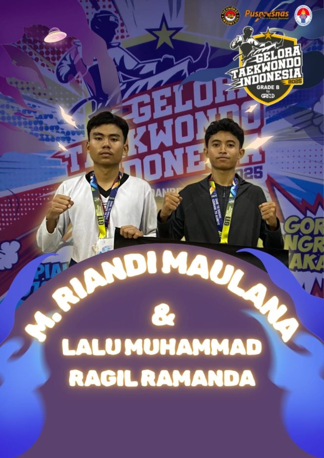
 Dua Siswa MAN 1 Lotim Raih Juara Nasional Pada Lomba Taekwondo di Yogyakarta