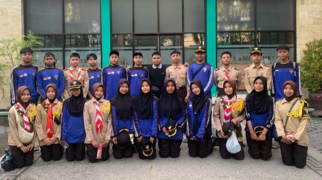 
 Jajal Lomba Pramuka Se-Bali Nusra di Unram, Tim Pramuka MAN 1 Lotim Raih Enam Prestasi Juara