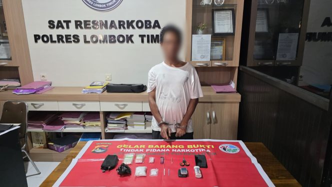 
 Polisi Ringkus Pengedar Narkoba Asal Masbagik
