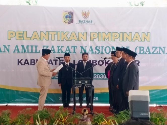 
 Bupati Lantik Pimpinan Baznas,Akan Evaluasi Rutin Dan Bisa Ganti Jika Tidak Selaras Dengan Program SMART 