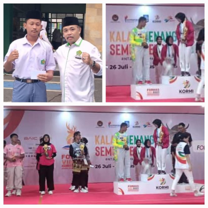 
 Di Ajang FORNAS VIII, Siswa MAN 1 Lotim Bagis Alfi Raih Juara Senam