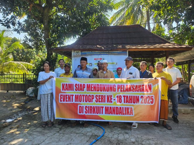 
 Pamswakarsa Buru Jejak Gumi Gora NTB Dukung event MotoGP