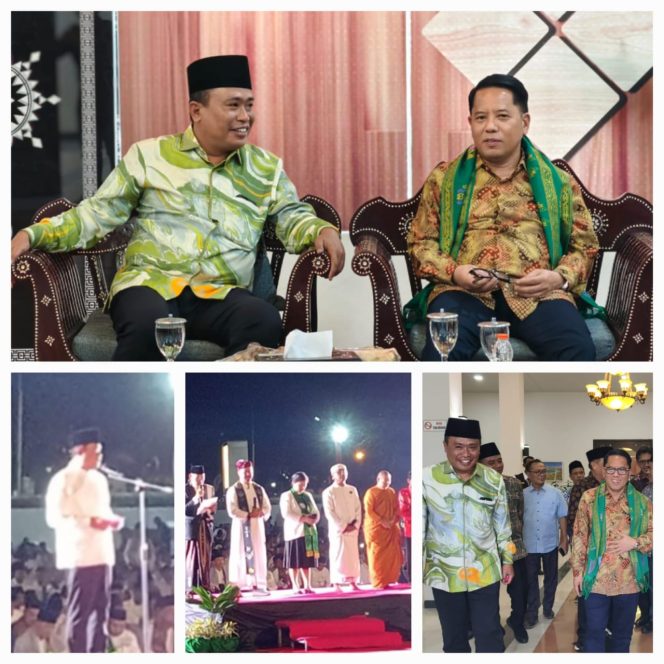 
 Dihadapan Ribuan Jamaah Lintas Agama, Sekjen Kemenag RI Puji Kinerja Kemenag NTB Dalam Merawat Toleransi