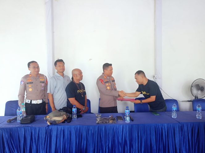 
 Moment Milad ke 7 FWMO Lotim,Polres Lotim Perkuat Sinergitas 