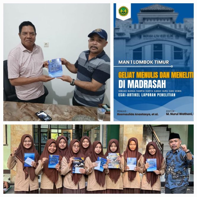 
 Terbitkan Buku Karya Ilmiah Siswa Yang Ke-24, MAN 1 Lotim Dapat Suport Bupati Lotim