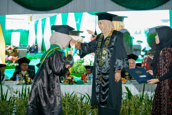
 Universitas Hamzanwadi Wisuda 1.287 Lulusan, Rektor Soroti Transformasi dan Daya Saing