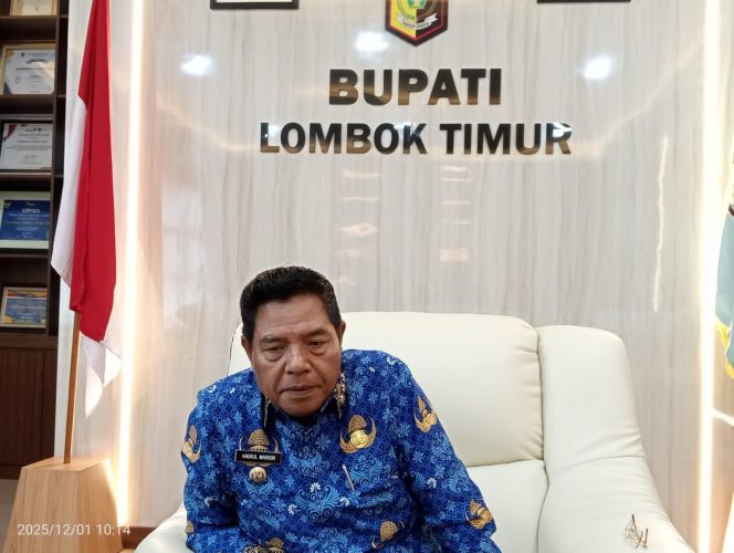 
 Bupati Lombok Timur H Haerul Warisin