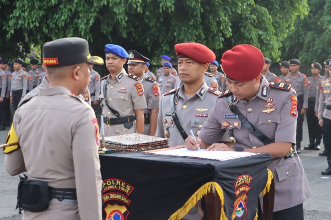 
 Kasat Reskrim Polres Lotim AKP I Made Dharma Yulia Disertijabkan