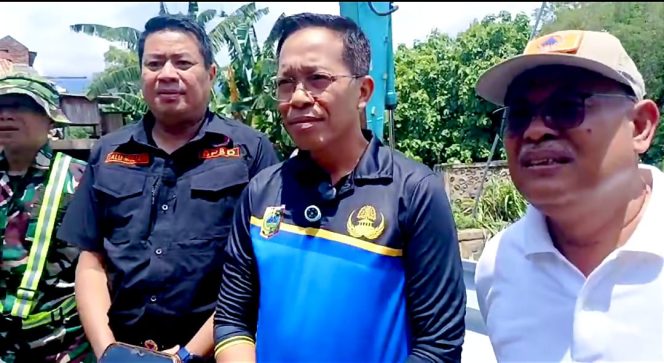 
 Jembatan Sementara Perigi Akhirnya Tiba di Lokasi