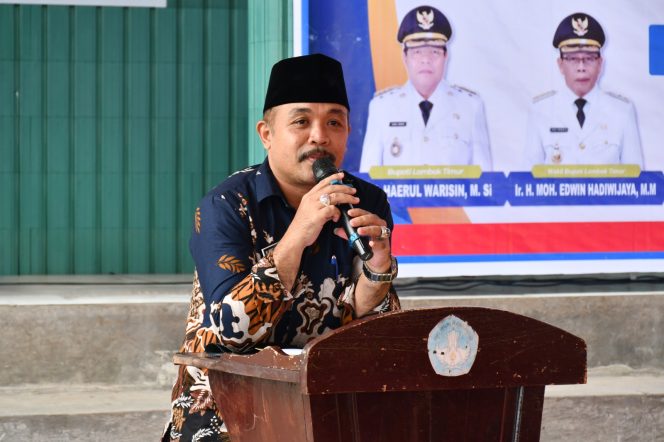 
 Foto : Kepala Dinas Pendidikan dan Kebudayaan Lombok Timur M Nurul Wathoni 