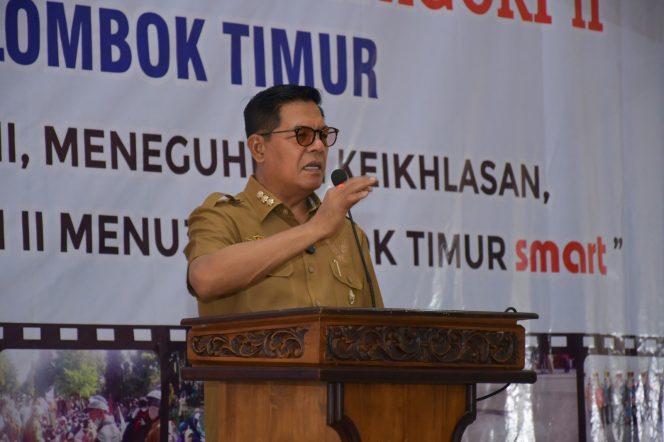 
 Foto : Bupati Lombok Timur H Haerul Warisin 