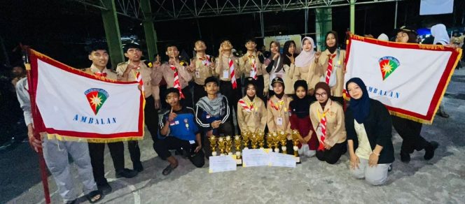 
 Jajal Lomba Pramuka di Unham, Tim Pramuka MAN 1 Lotim Raih Sebelas Prestasi Juara