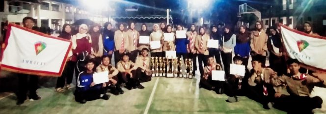 
 MAN 1 Lotim Raih Juara Umum Dalam Lomba Pramuka Se-NTB di Undikma Mataram