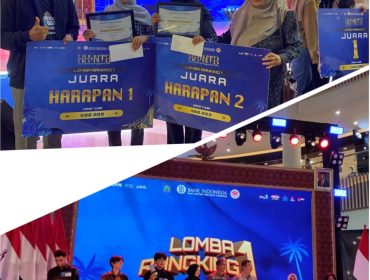 Foto: Kirana Agustina dari kelas XI IPS 3 berhasil meraih Juara Harapan 1. Sementara Aqila Aura Putri dari kelas X-G meraih Juara Harapan 2.