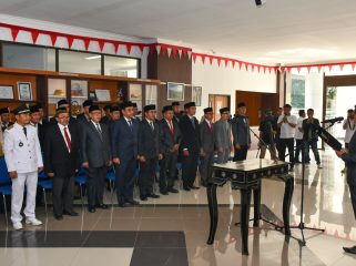 Foto : Bupati Lombok Timur H Haerul Warisin melantik 32 pejabat demi kemajuan lombok timur 