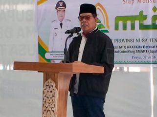 Foto : Bupati Lombok Timur H Haerul Warisin 
