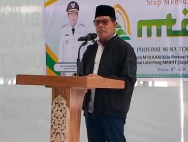 Foto : Bupati Lombok Timur H Haerul Warisin 