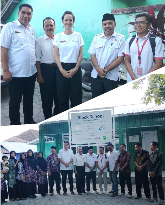 
 Foto : Tim Kedutaan Besar Australia bersama organisasi Happy Hearts didampingi Kepala dinas pendidikan dan kebudayaan lombok timur melakukan kunjungan ke Lombok Timur, Rabu (10/06) 2026