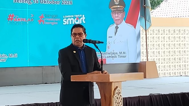 
 Foto : Bupati Lombok Timur, H. Haerul Warisin